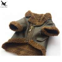 Berber Fleece recombination Suede fabric dog winter clothes pet apparel