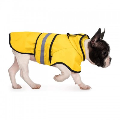 Raincoat Hooded Slicker Poncho for Small to X-Large Dogs and Puppies